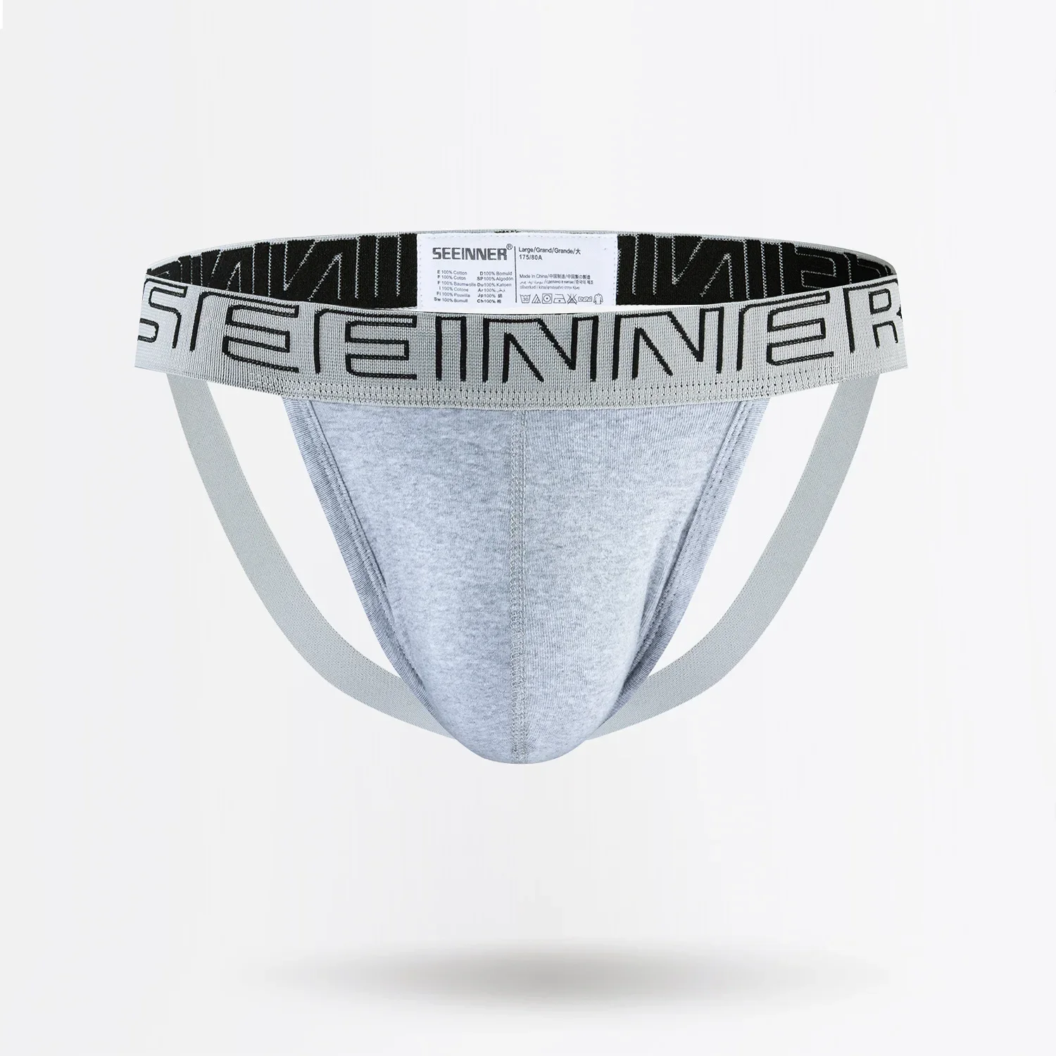 Jockstrap Athletic - Sexy Men Underwear Jockstrap Cotton Tanga