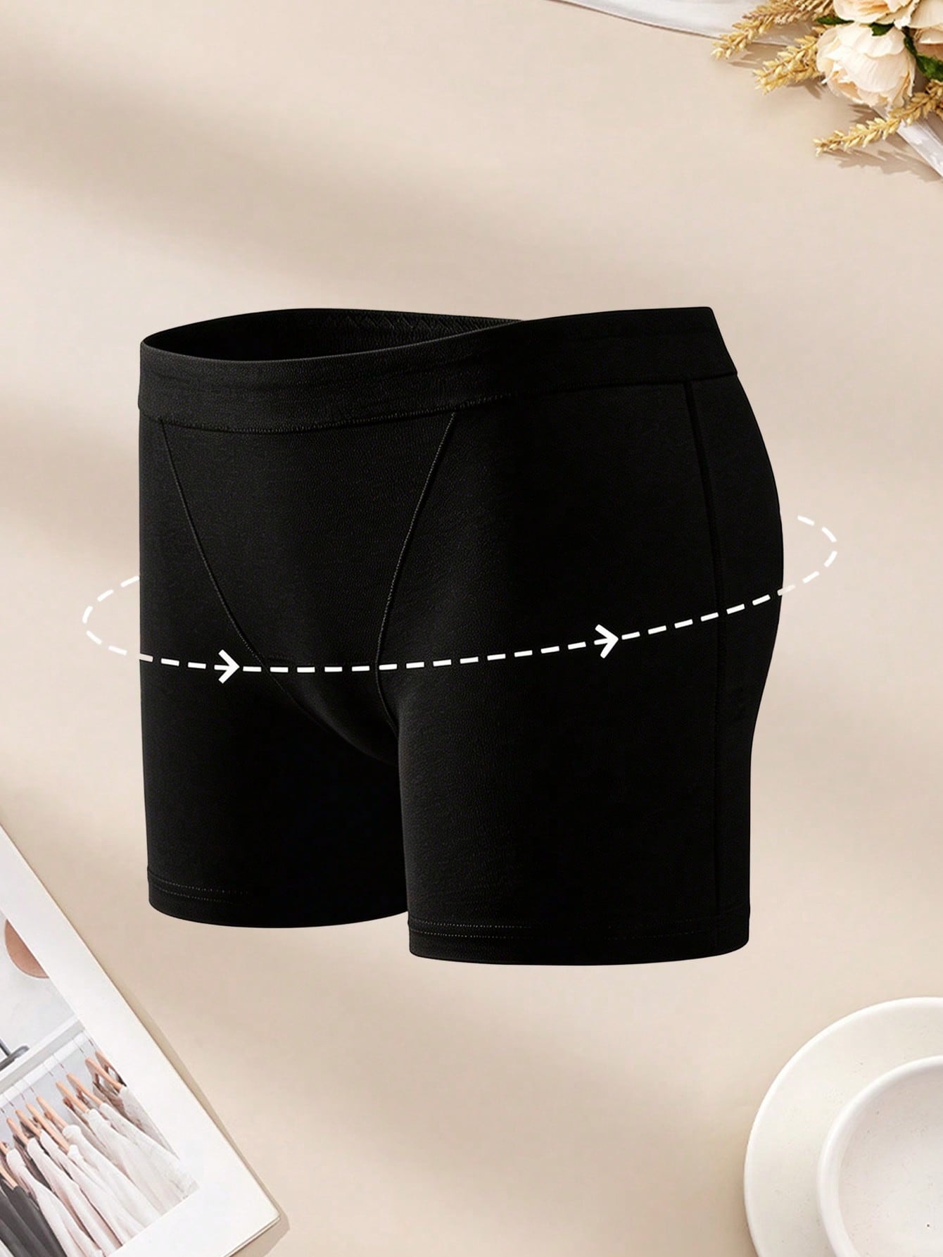 2PCS Cotton Safety Women's Sho - Boxer Brief Pack Cotton recension och pris
