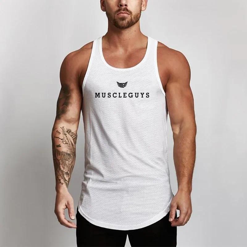Summer Men New Mesh Quick Dry  - Sleeveless Undershirt recension och pris
