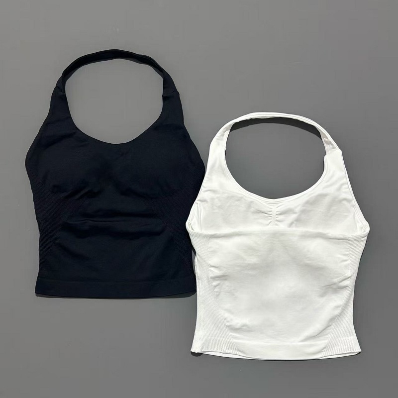 Sports Gym Halter Top Woman Se - Suspender Tank Top recension och pris