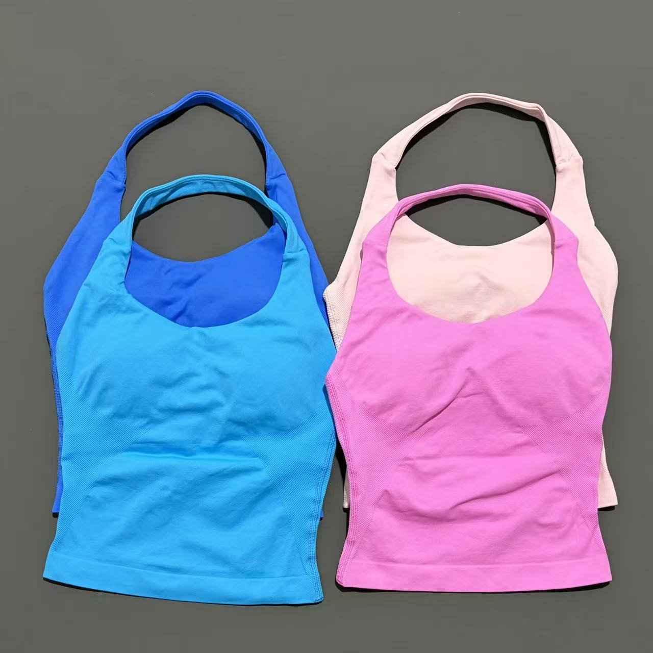Sports Gym Halter Top Woman Se - Suspender Tank Top recension och pris