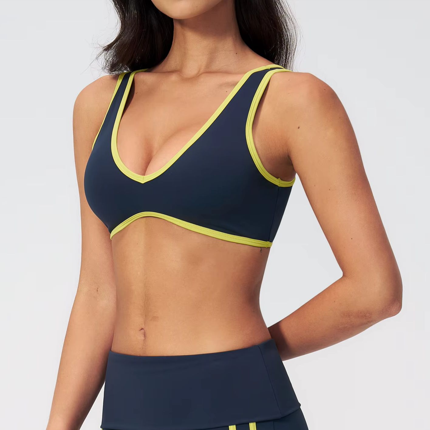 Yoga Bras Backless Color Block - Quick Dry Underwear recension och pris